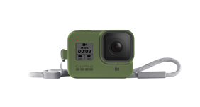 GoPro HERO8 Sleeve + Lanyard (Turtle Green)