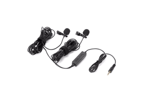 Saramonic LavMic 2m Dual Wired Lavalier Microphone