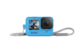 GoPro HERO9 Sleeve + Lanyard (Blue)