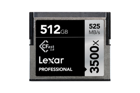 Lexar Pro 3500x CFast (VPG-130) R525/W445 512Gb