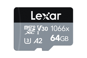 Lexar Pro 1066x microSDHC/microSDXC UHS-I (Silver) R160/W70 64Gb