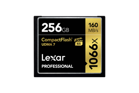 Lexar Pro CF 1066x UDMA 7 (VPG-65) R160 256Gb