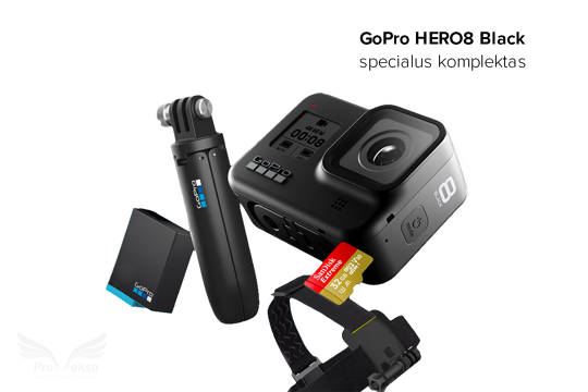 GoPro Hero8 Black Holiday Promo Bundle 2019