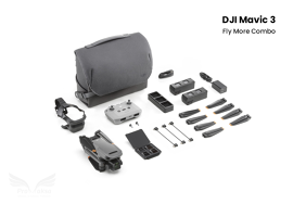 DJI Mavic 3 Fly More Combo dronas