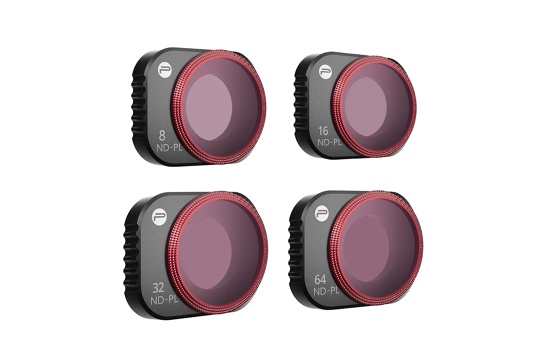 PGYTECH filtrų rinkinys Mini 3/ Mini 3 pro dronui ND8PL, ND16PL, ND32PL, ND64PL / ND-PL Filter Set Professional