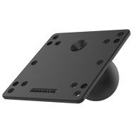 RAM 100x100mm VESA Plate with Ball - D Size No Spacers / RAM-D-246-AD1U