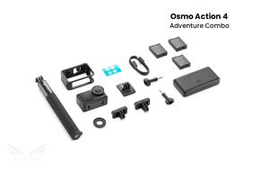 DJI Osmo Action 4 Adventure Combo