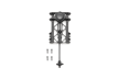 DJI Matrice 400 Third Gimbal Connector
