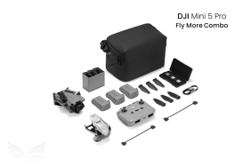 DJI Mini 5 Pro Fly More Combo dronas su RC-N3 valdymo pulteliu