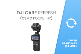 DJI Care Refresh 2-Year Plan (Osmo Pocket 4P)