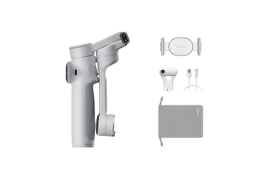 Insta360 Flow 2 Pro Ai Tracker Bundle/ Stone Gray / Handheld Gimbal