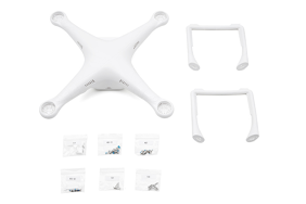 DJI P3 obudowa / Shell (Includes Top & Bottom Covers) (Pro/Adv) / Part 30