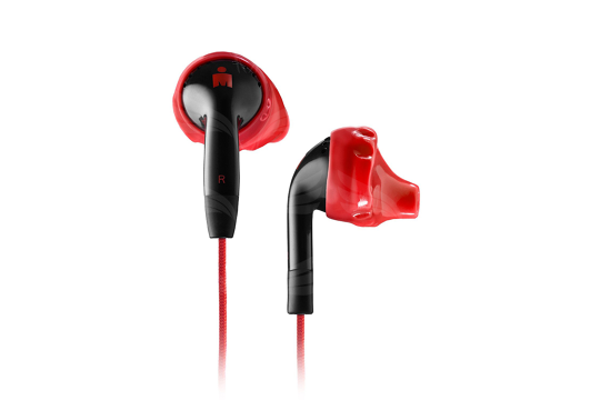 Yurbuds Inspire Duro with cloth cord Kevlar (red/black)