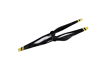 DJI 1345 Carbon Fiber Reinforced Quick Release Rotor (black with Yellow Stripes)